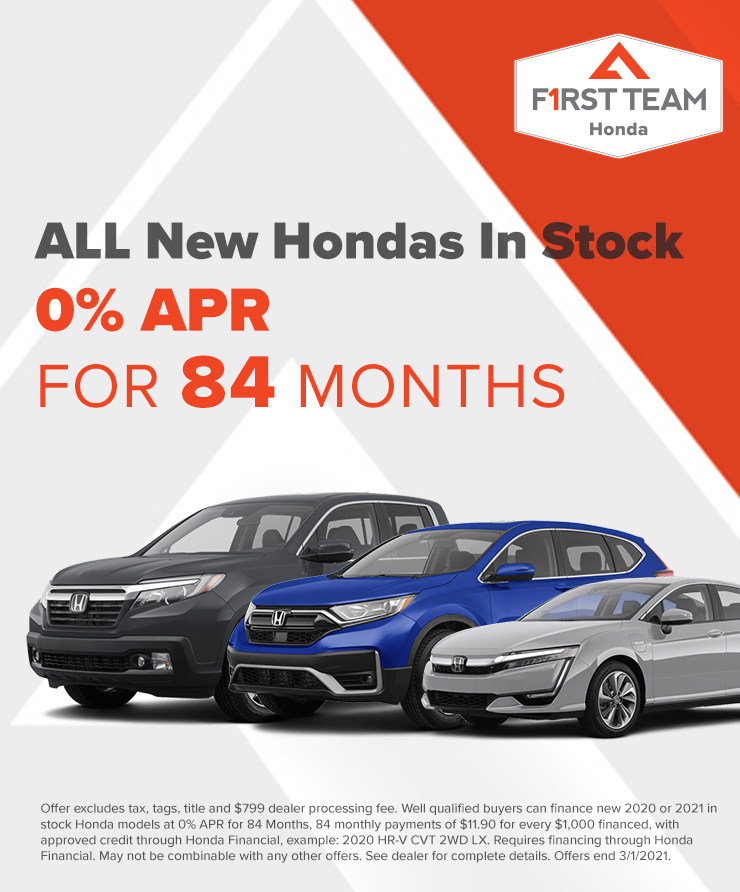 Honda 0% APR