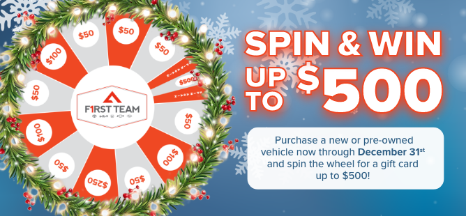 Holiday Spin & WIn 