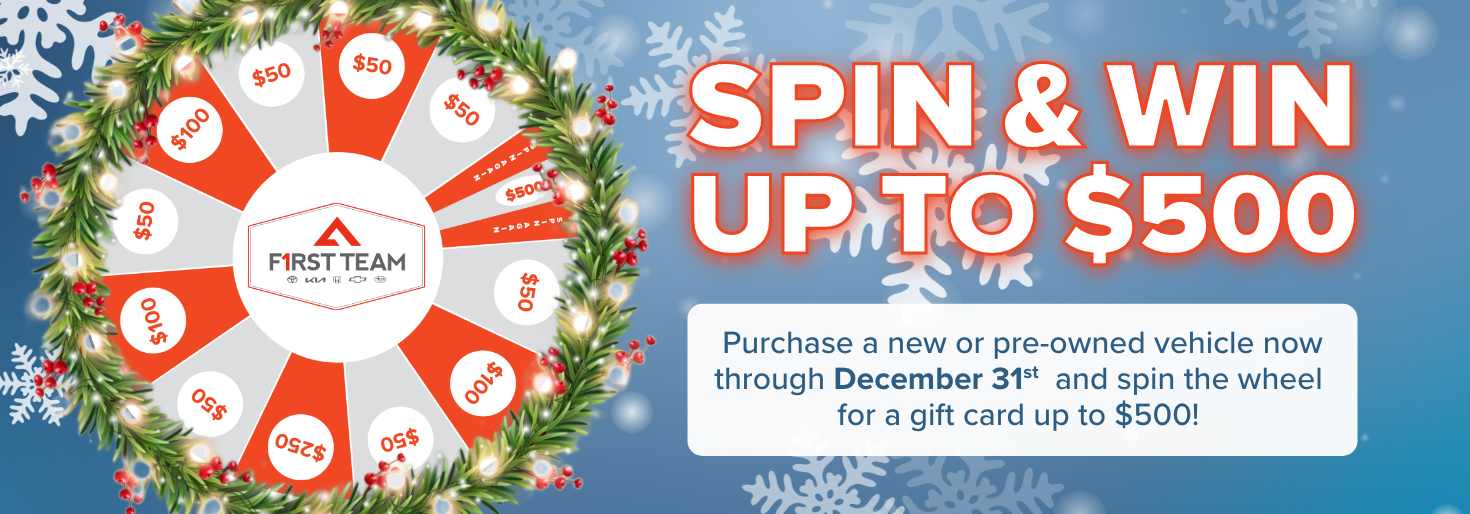 Holiday Spin & WIn 